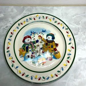 VINTAGE Longaberger Christmas Plate